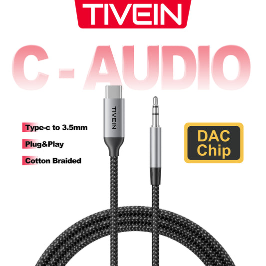 USB-C to 3.5mm Audio Cable