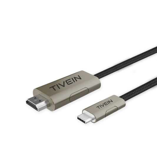 USB-C to HDMI 2.0 Adapter Cable Zinc Type