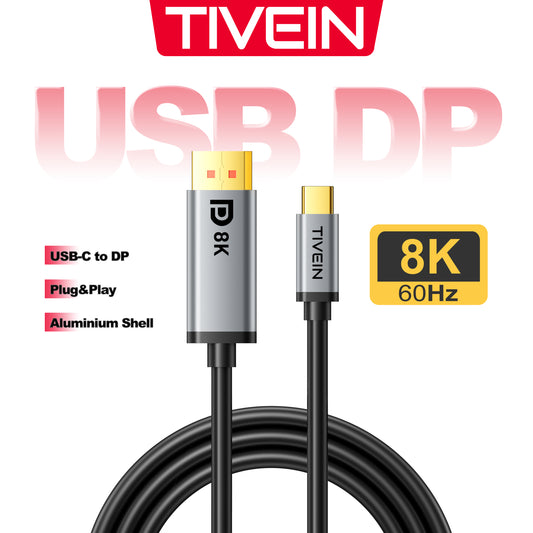 USB-C to DP 1.4 Adapter Cable