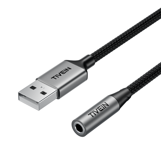 USB to 3.5mm Audio Adapter 0.2m