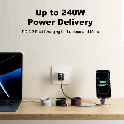 240W Magnetic USB-C Charging Cable