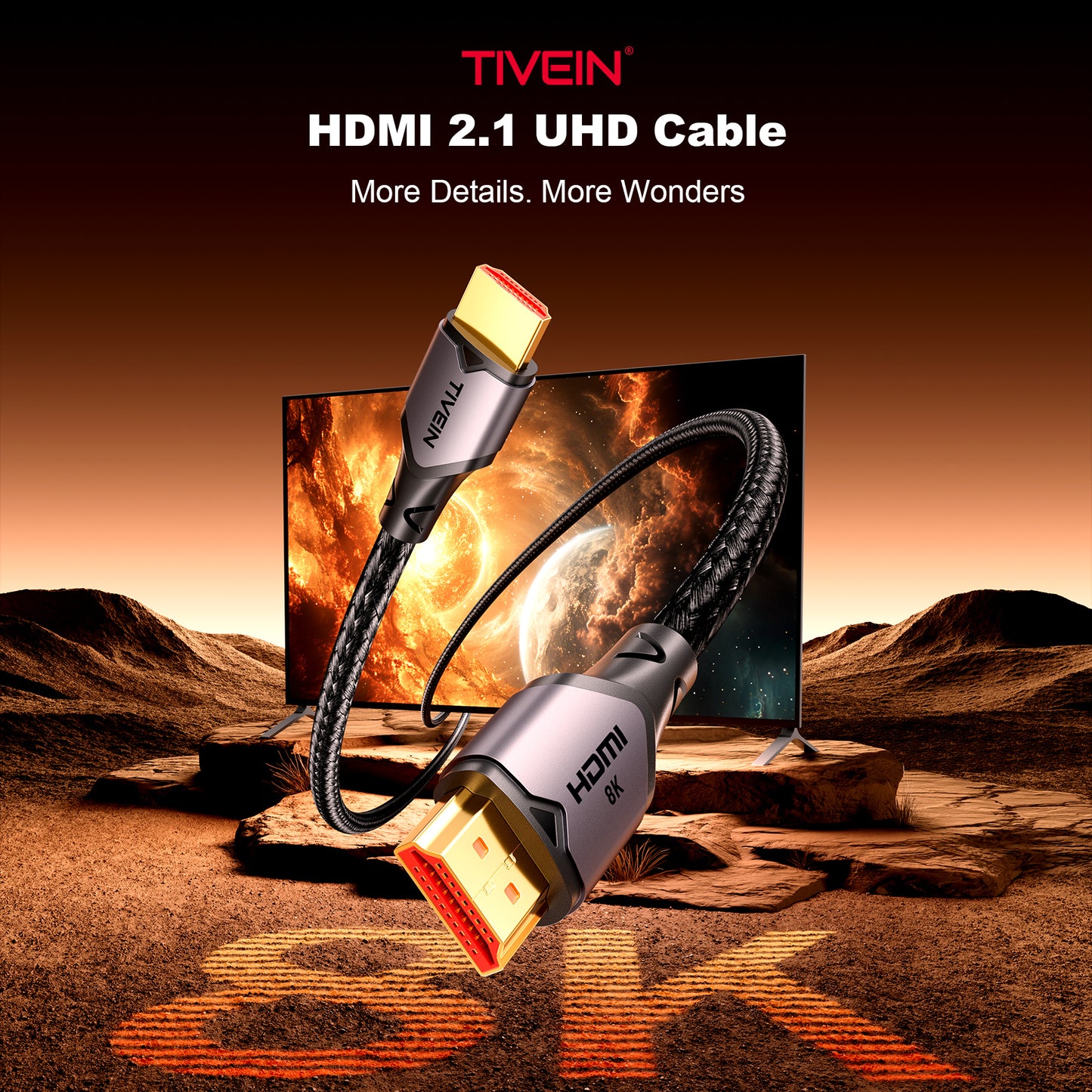 HDMI 2.1 Cable Alum Type A301