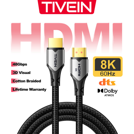 HDMI 2.1 Cable Alum Type A301