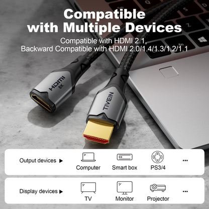 HDMI 2.1 Extention Cable Alum Type A305