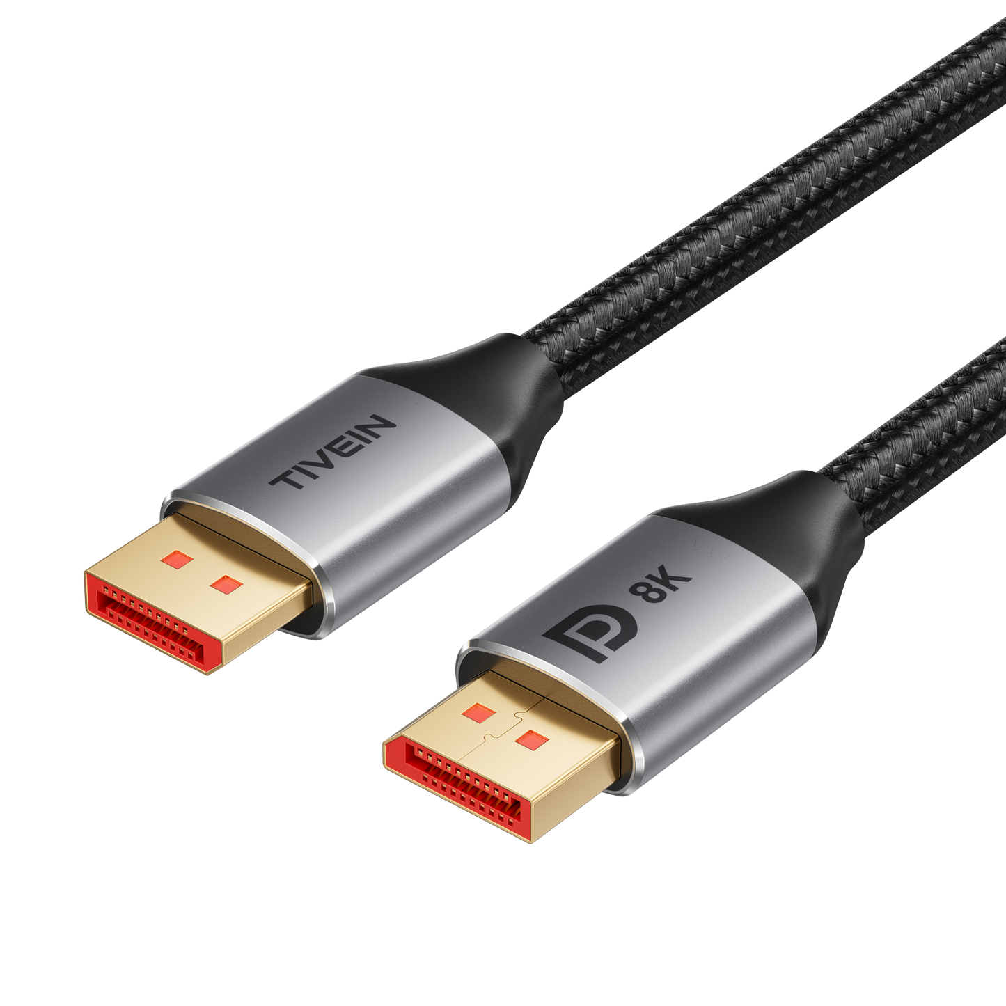 DisplayPort 1.4 Male to Male Cable Alum Type