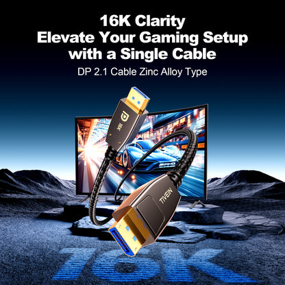 DisplayPort 2.1 Male to Male 54G Cable B401