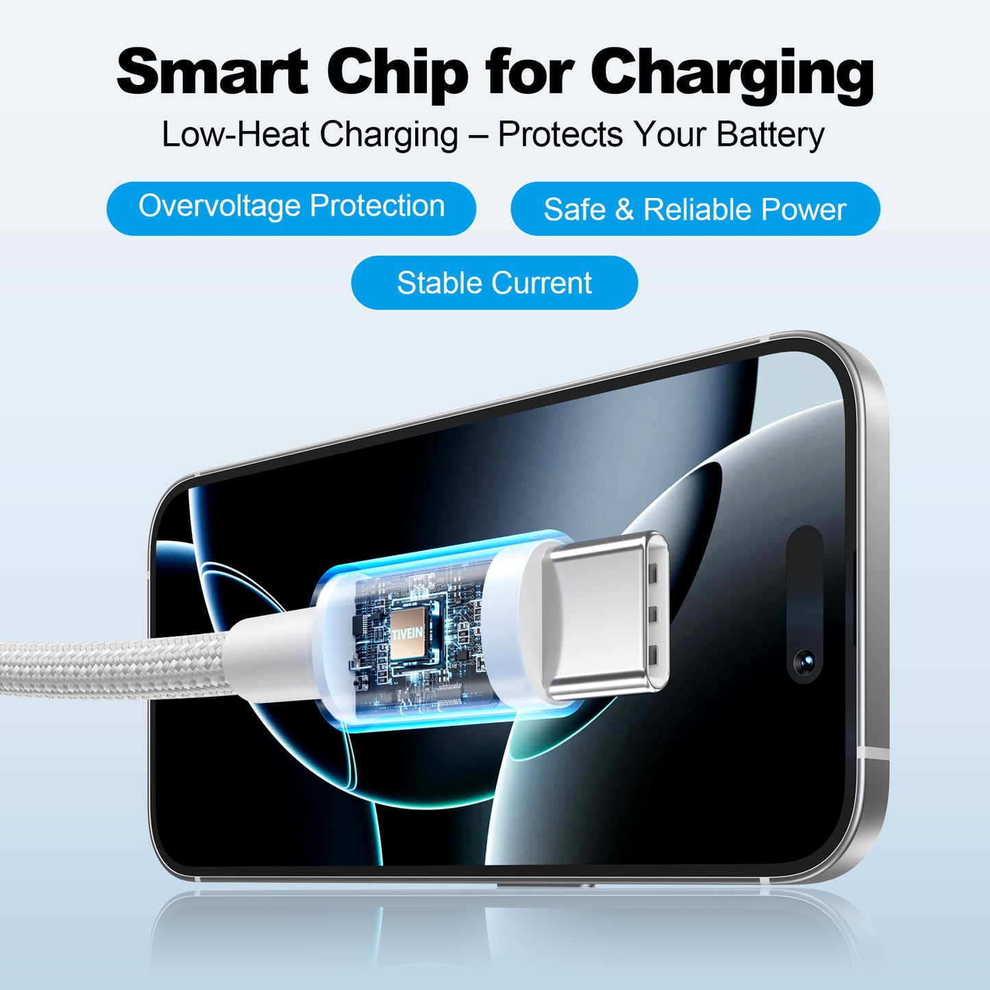 USB 2.0 A Male to C Male Cable C201