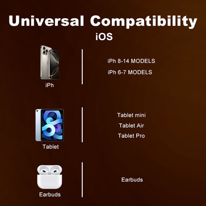 USB 2.0 A Male to Lightning Male Cable C301