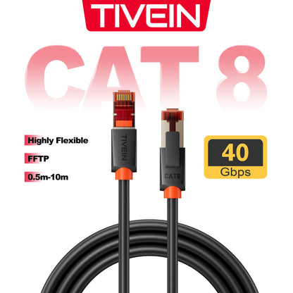 Cat 8 F/FTP Ethernet Patch Cable