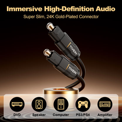 Optical Fiber Audio Cable