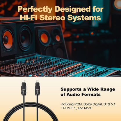 Optical Fiber Audio Cable
