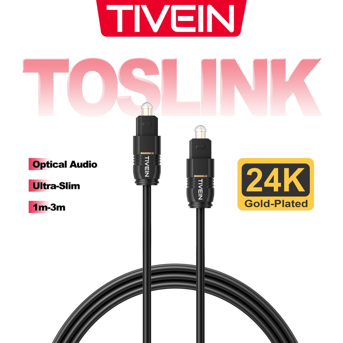 Optical Fiber Audio Cable