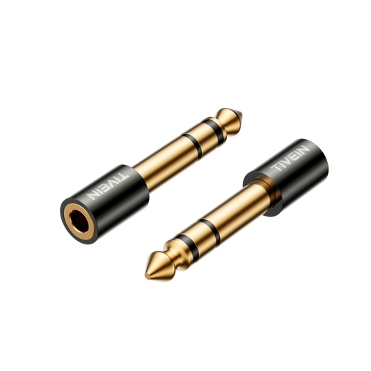 6.35mm Male to 3.5mm Female Audio Adapter