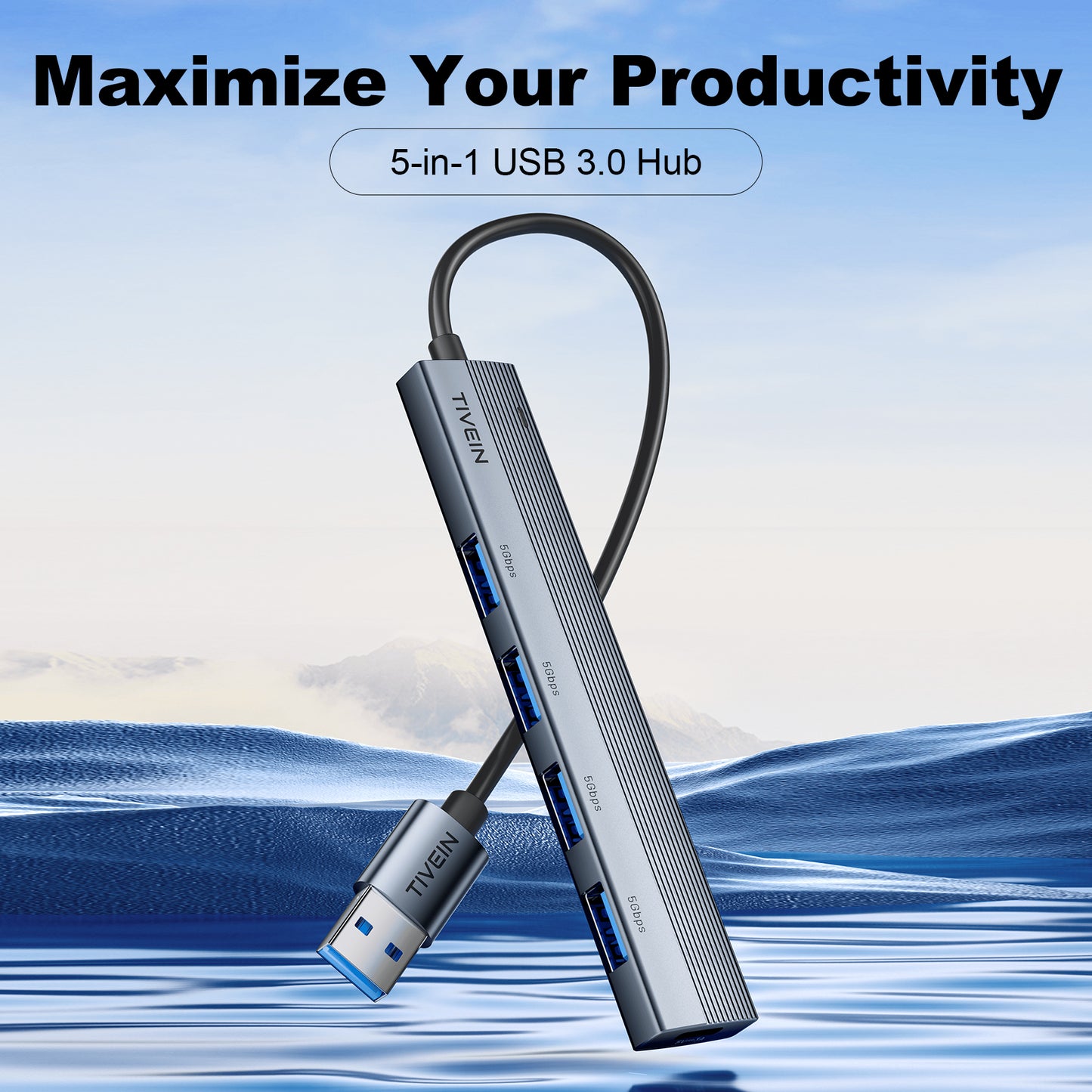 USB Type-A  3.2 Gen 1 Mini Hub F115