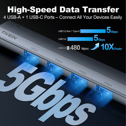 USB Type-A  3.2 Gen 1 Mini Hub F115