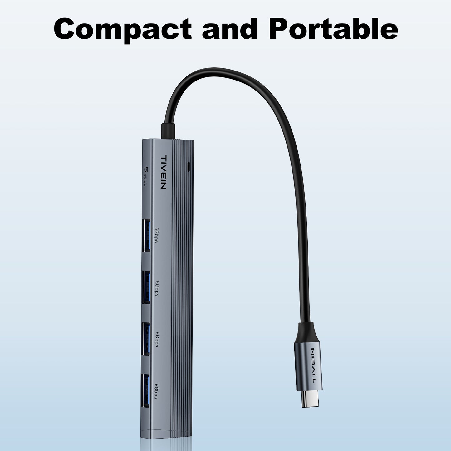 USB-C to USB 3.2 Gen 1 Type-A Mini Hub F215
