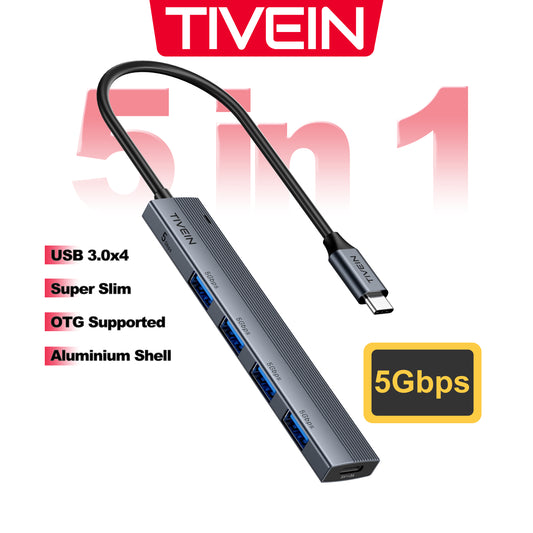 USB-C to USB 3.2 Gen 1 Type-A Mini Hub F215