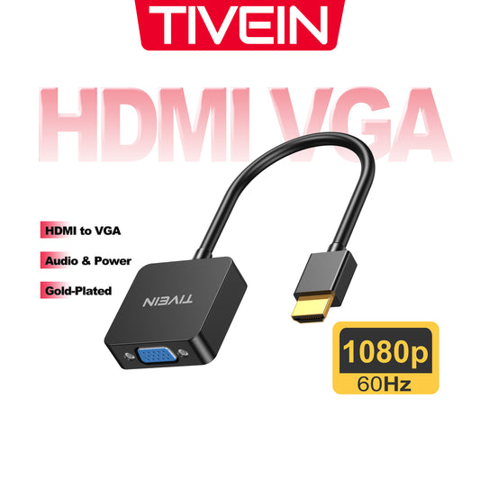 HDMI to VGA Adapter with Audio