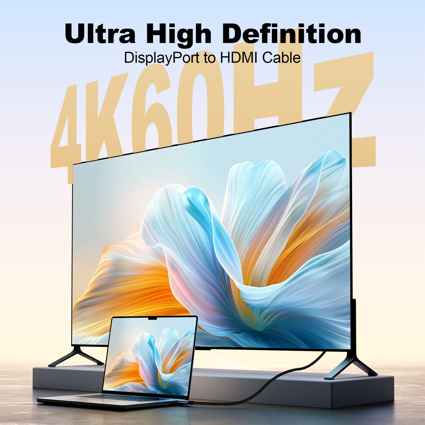 DP1.4 to HDMI 2.0 Adapter Cable Q221