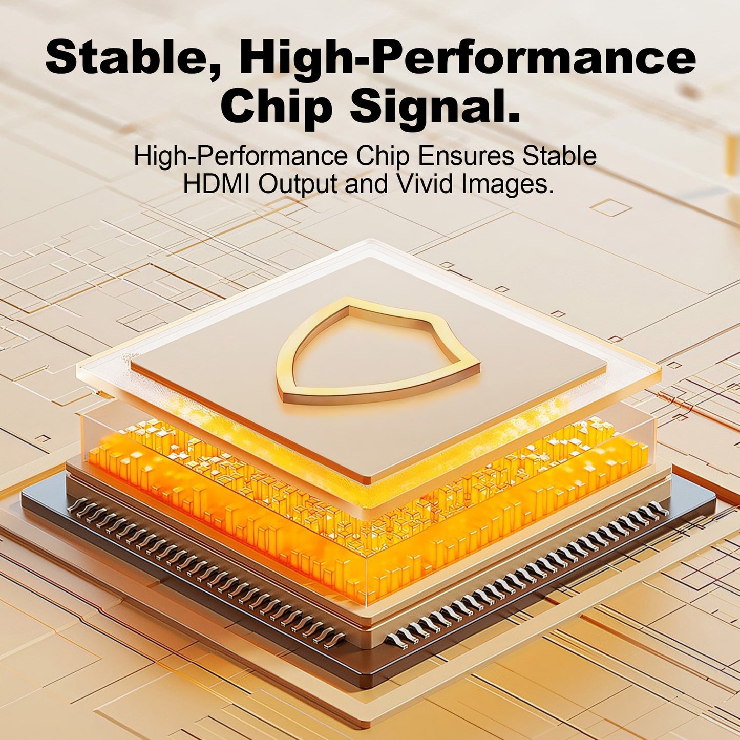 DP1.4 to HDMI 2.0 Adapter Cable Q221
