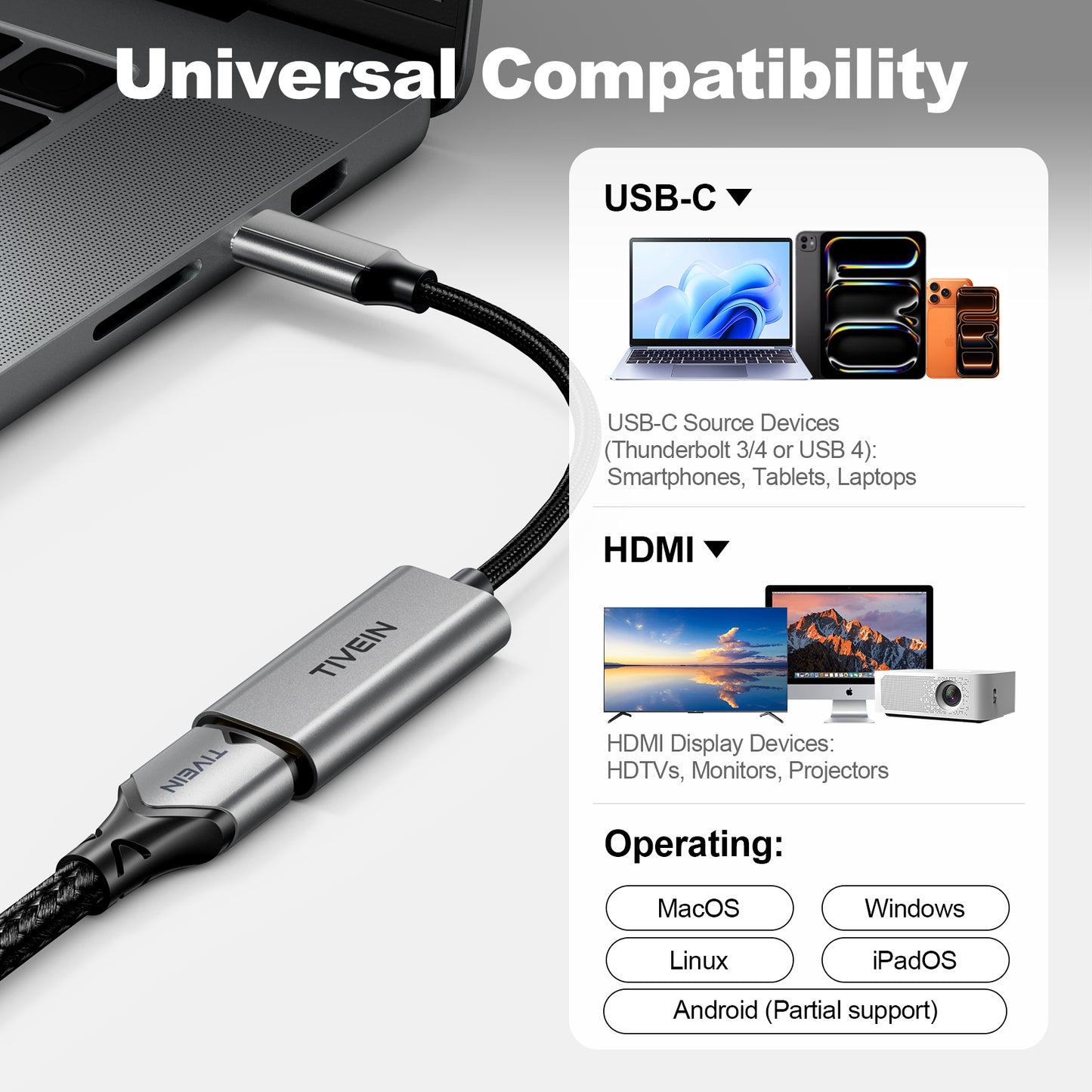 USB-C to HDMI Adapter Q321