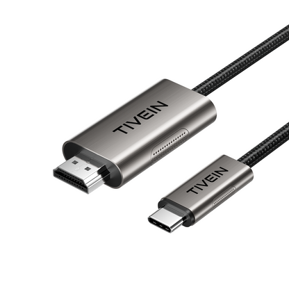 USB-C to HDMI 4K Adapter Cable Zinc Type